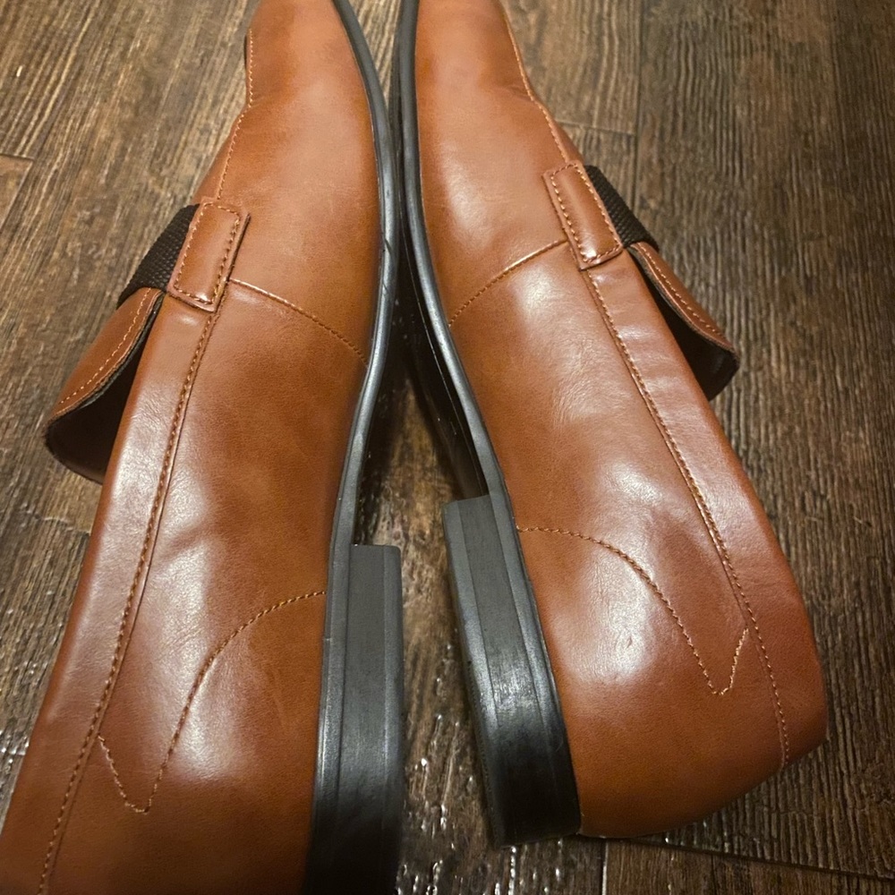 Men’s Dress Shoe-Call It Spring Brand Loafers (Caramel In Color)